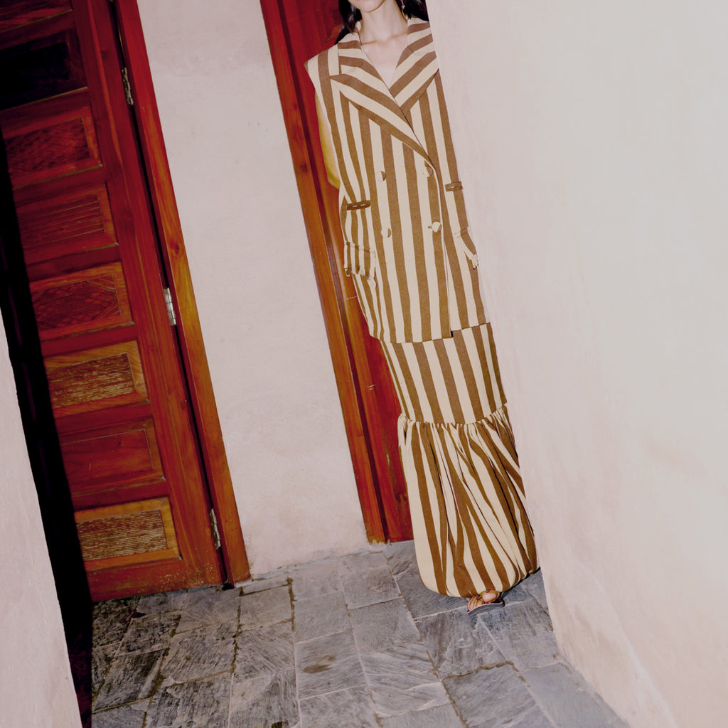 The Striped Empress Suit