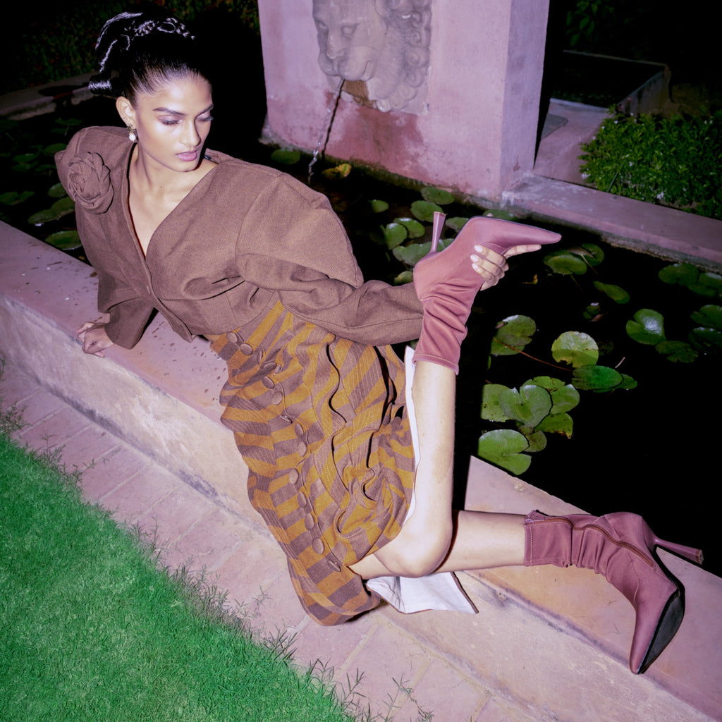 Desert Striped Skirt