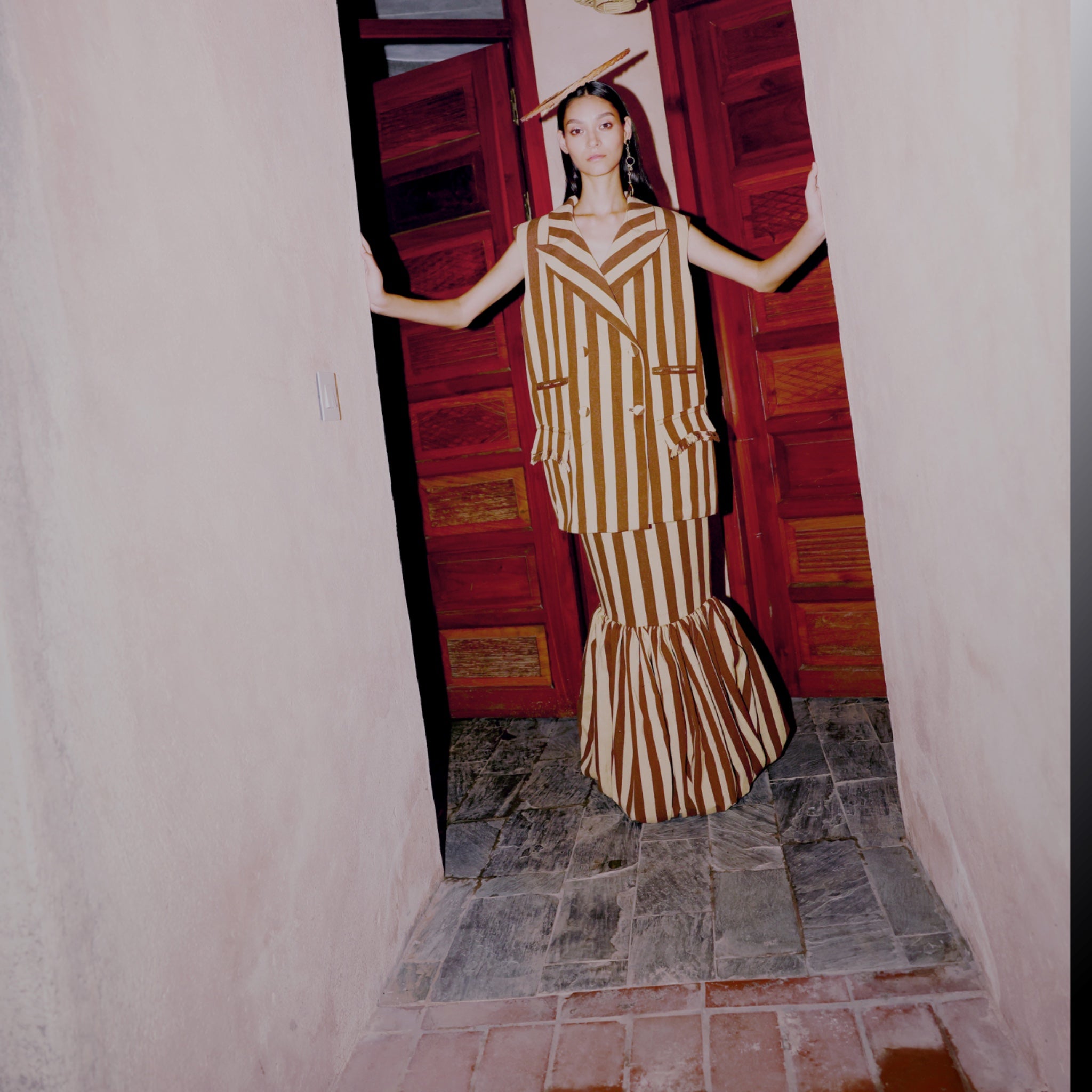 The Striped Empress Suit