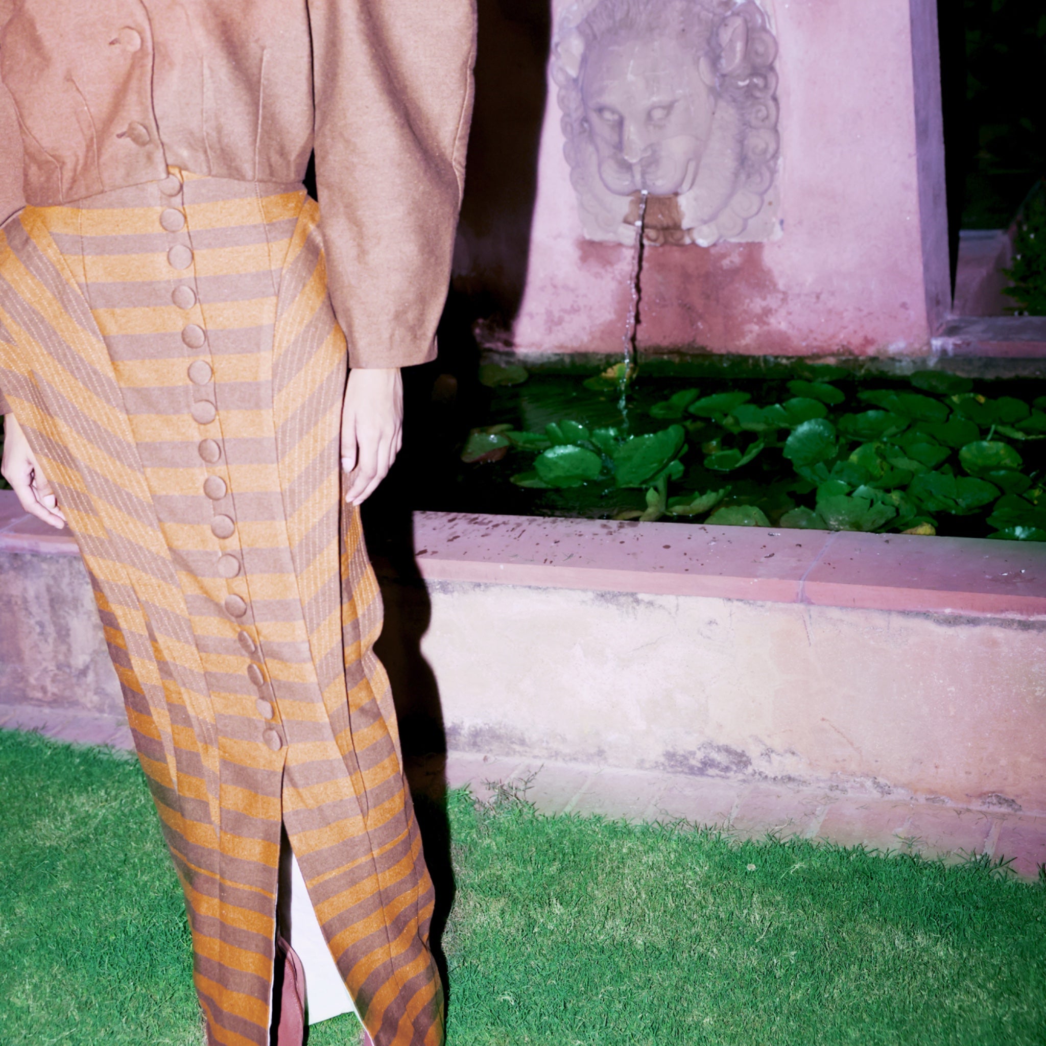 Desert Striped Skirt