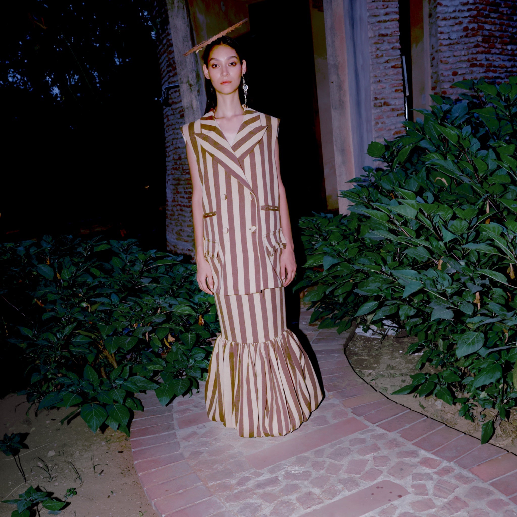 The Striped Empress Suit