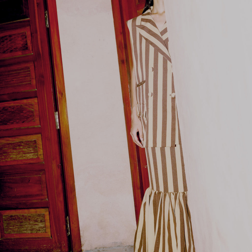 The Striped Empress Suit