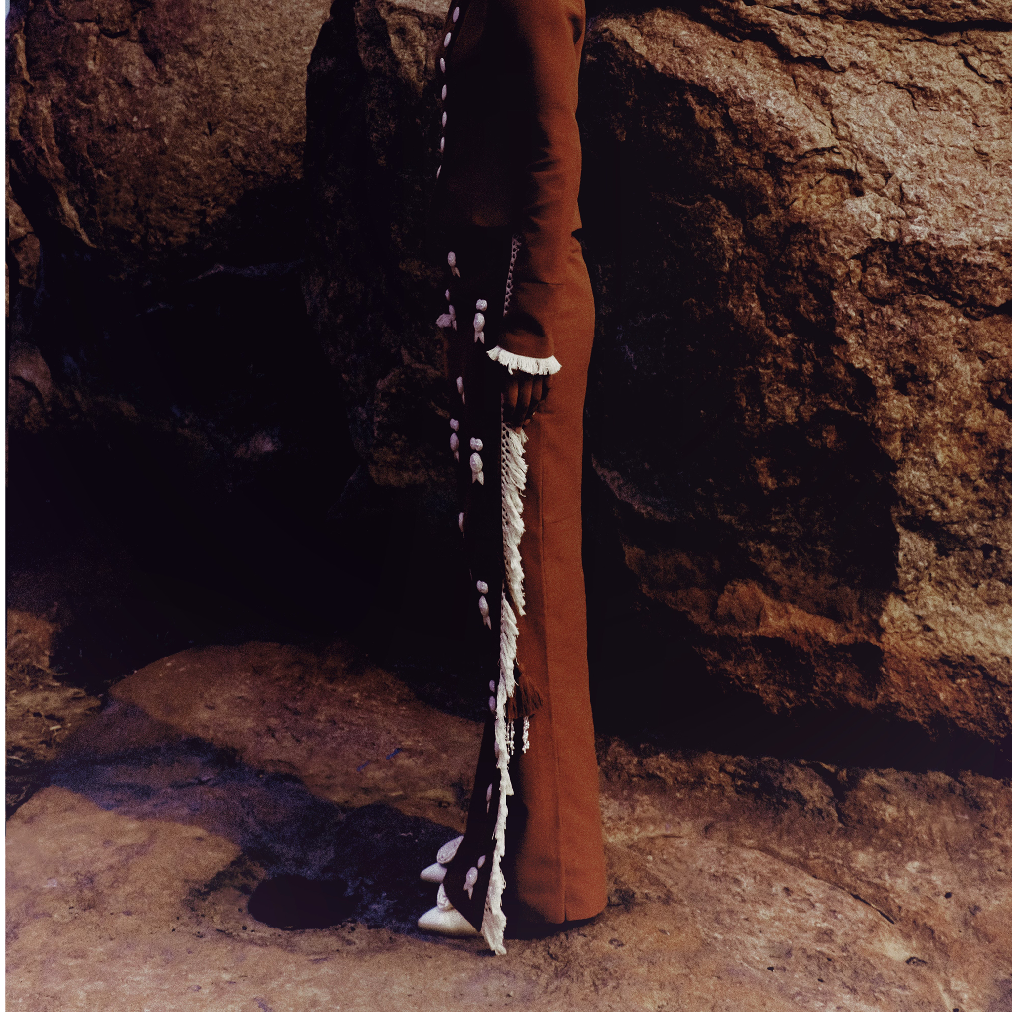 Amber Rosette Wrap Skirt